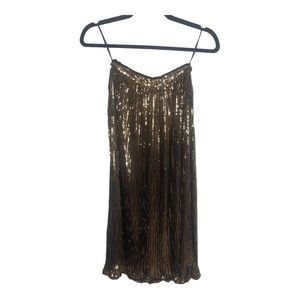 ASOS, gold sequin midi skirt, women’s size 0, Brandnew with tags